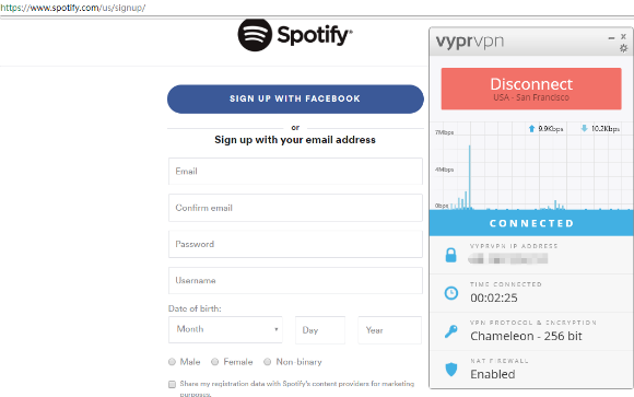 Change Spotify Email In App